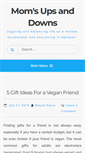 Mobile Screenshot of momsupsndowns.com